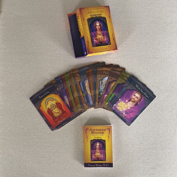 Collectible Ascended Masters Oracle Tarot Card Deck Doreen Virtue PhD - Picture 5 of 16